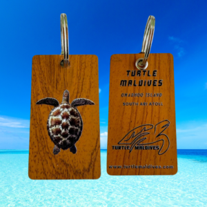 TMSI009 - Wood Key Chain Turtle