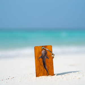 TMSI010 - Wood Key Chain Whaleshark